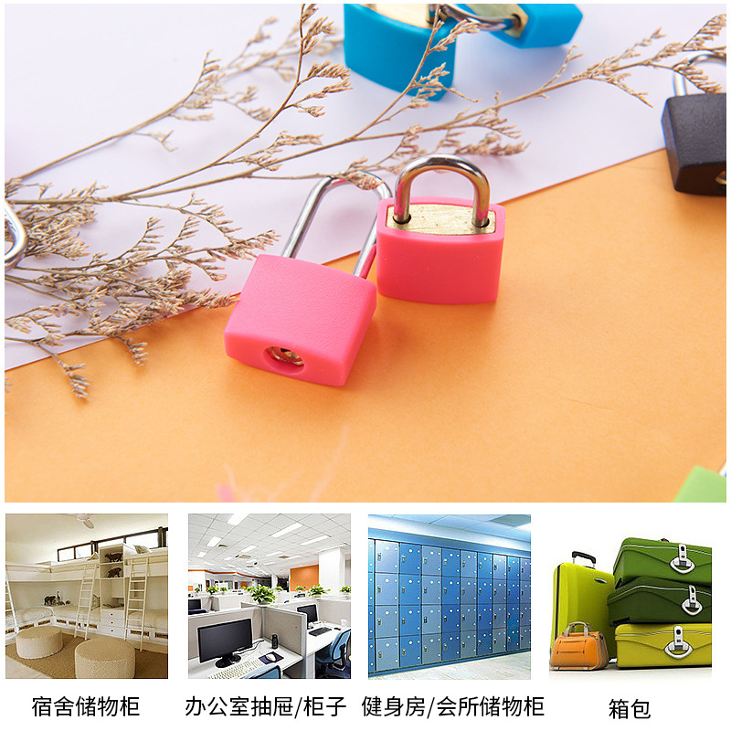 Luggage - Kleur Mini Koperen Slot Lange Balk