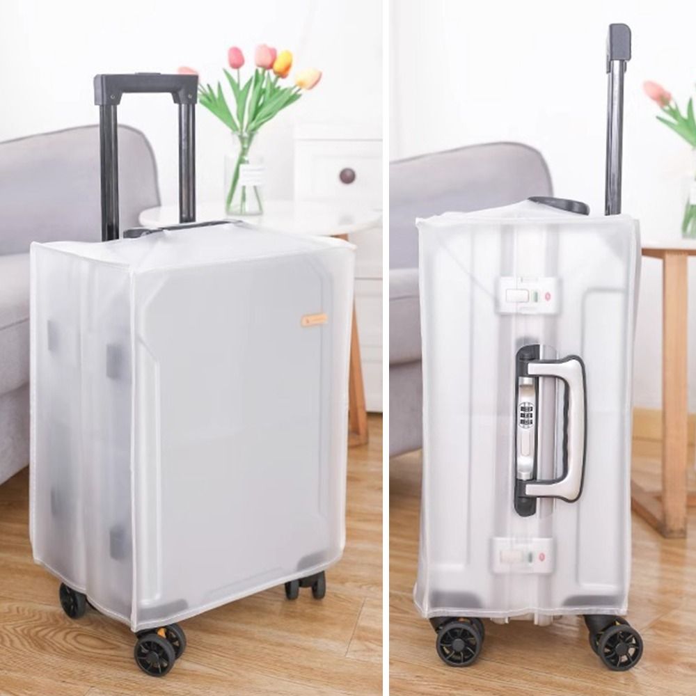 Nieuwe matte bagagebeschermerh - Luggage Protective Cover Transparent recensie en prijs