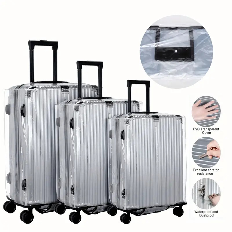 18-30 inch koffer PVC hoesbesc - Luggage Protective Cover Transparent recensie en prijs