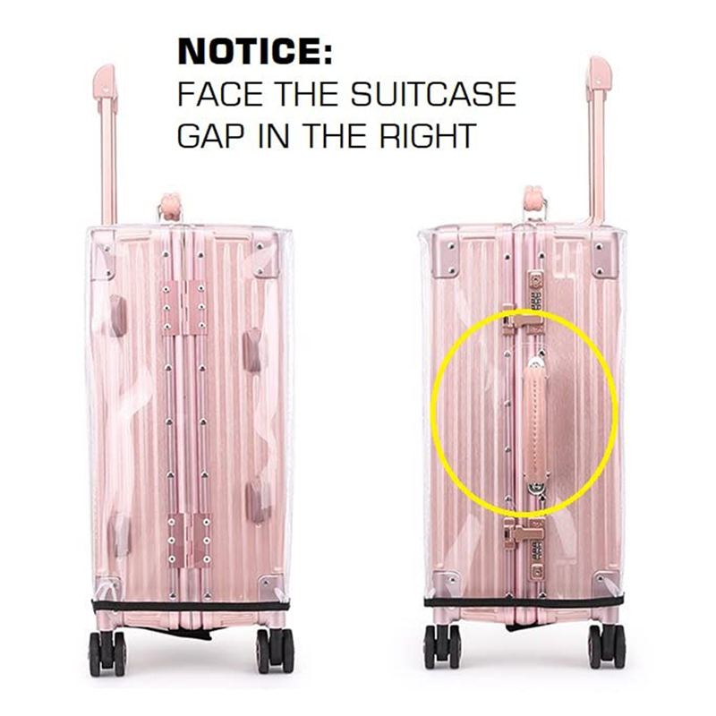 18-30 inch koffer PVC hoesbesc - Luggage Protective Cover Transparent recensie en prijs