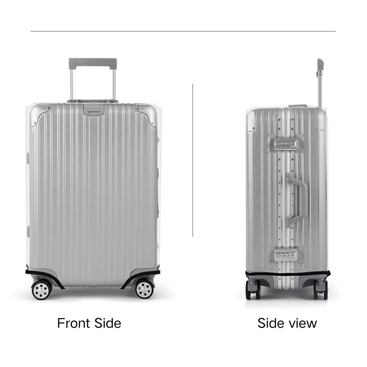 Dikker Clear Bagage Cover Prot - Luggage Protective Cover Transparent recensie en prijs