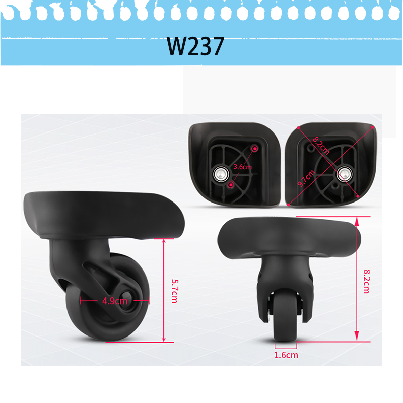 Geschikt voor American Tourist - Silent Replacement Luggage Wheels recensie en prijs